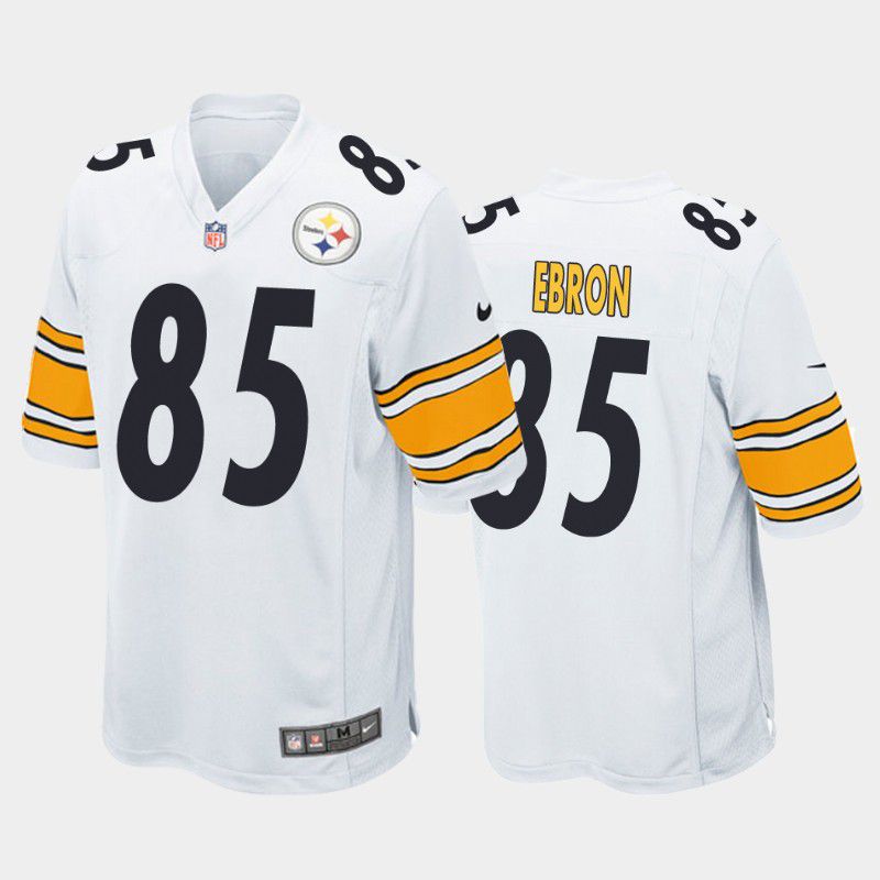 Men Pittsburgh Steelers #85 Eric Ebron Nike White Game NFL Jersey->pittsburgh steelers->NFL Jersey